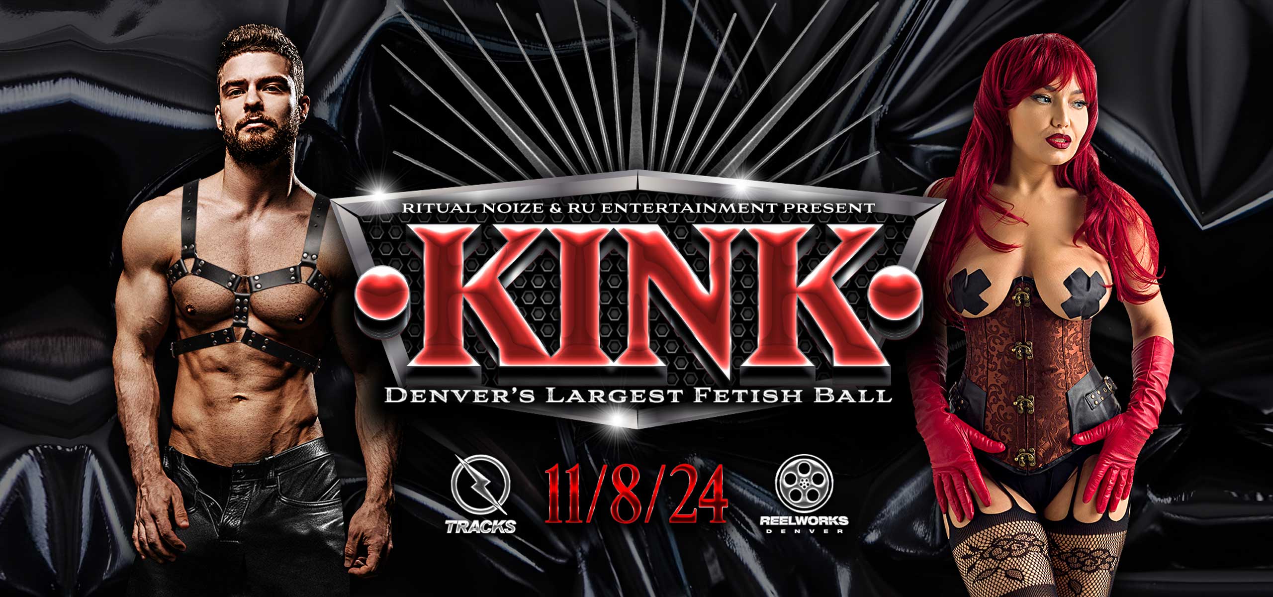 KINK | Denver’s Largest Fetish Ball at Tracks + Reelworks