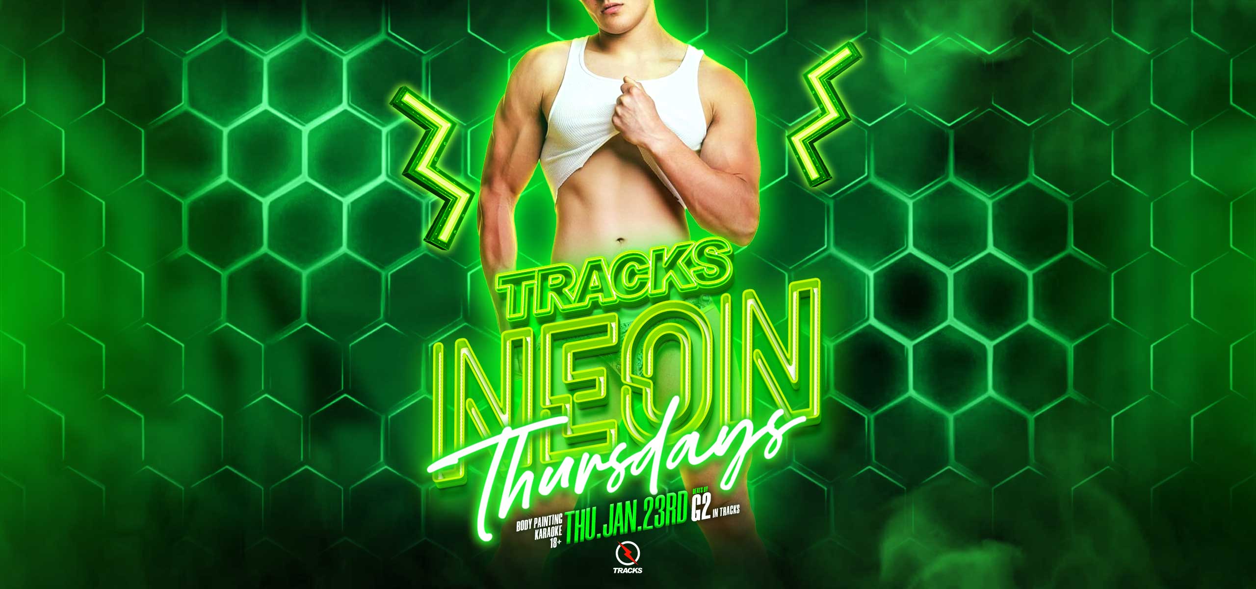 18+ Tracks Neon Thurdays Ft. G2