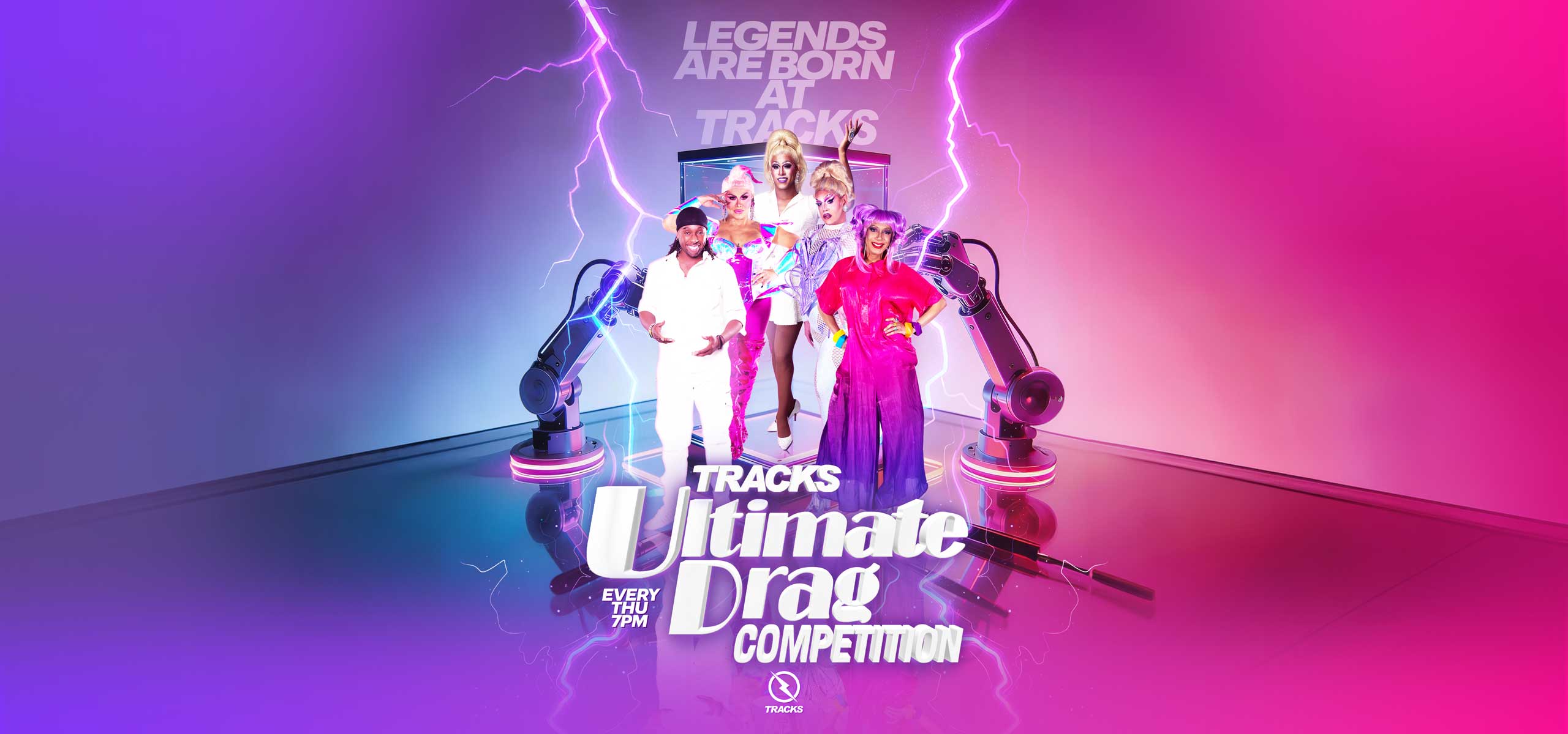 18+ Tracks Ultimate Drag Competition