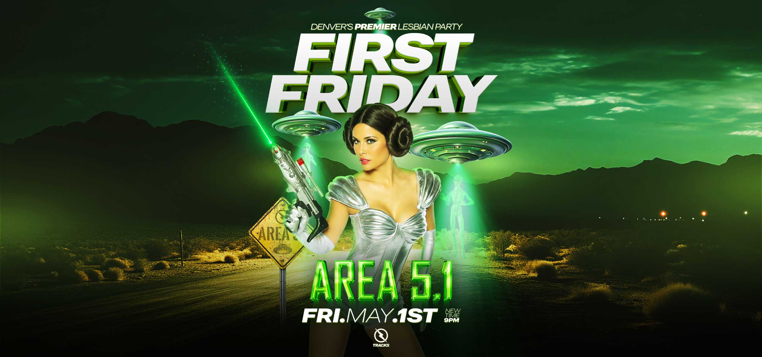 First Friday: AREA 5.1 – May Women’s Party