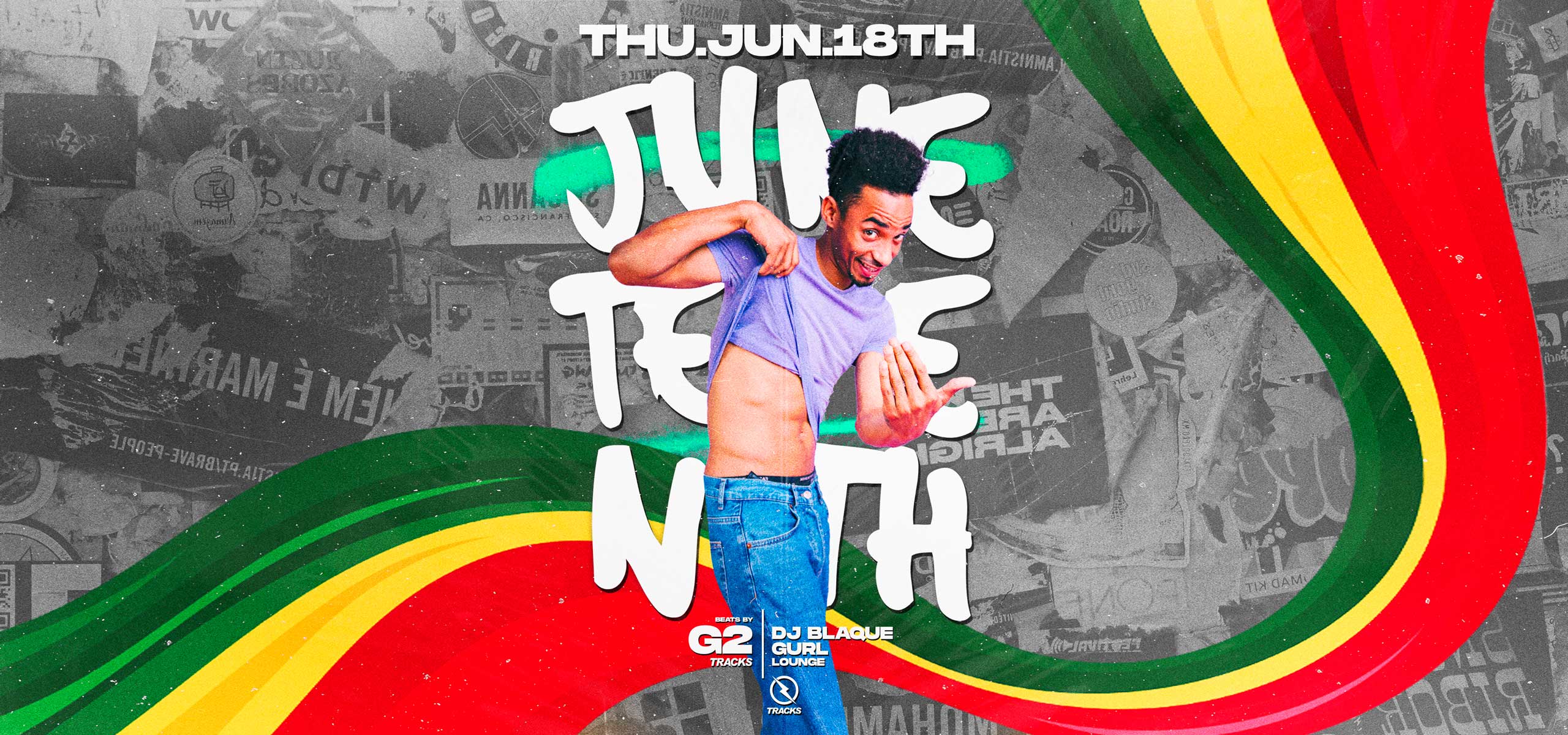 18+ Tracks Thursdays: Juneteenth Celebration